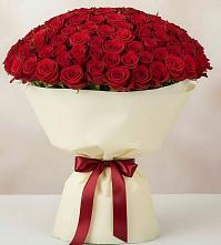 Букет 101 Красная роза Милано #REPLACE_PRED# Негомож