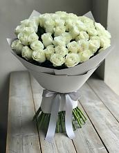 Букет 35 Белых роз #REPLACE_PRED# Негомож