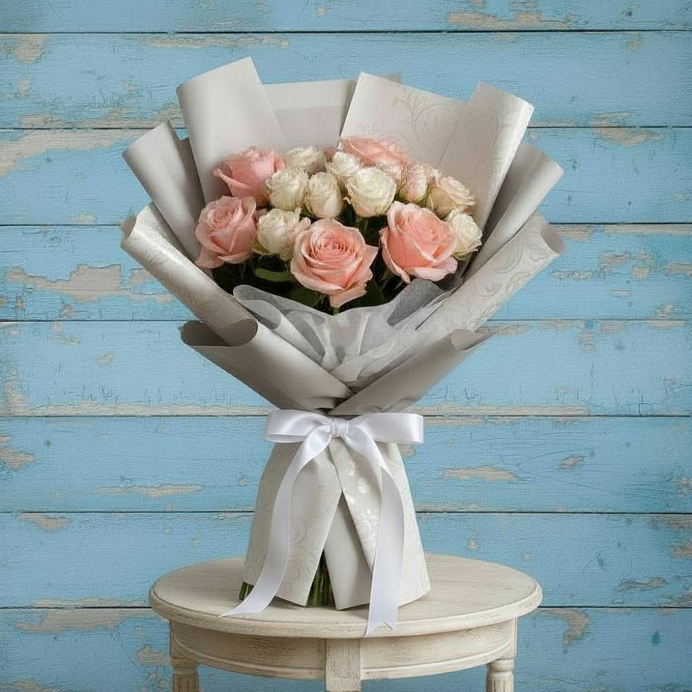 Букет цветов из: Розы в Негомож