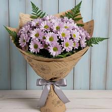 Букет цветов из:  Хризантемы в Негомож