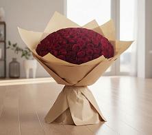 Букет 101 Красная роза #REPLACE_PRED# Негомож