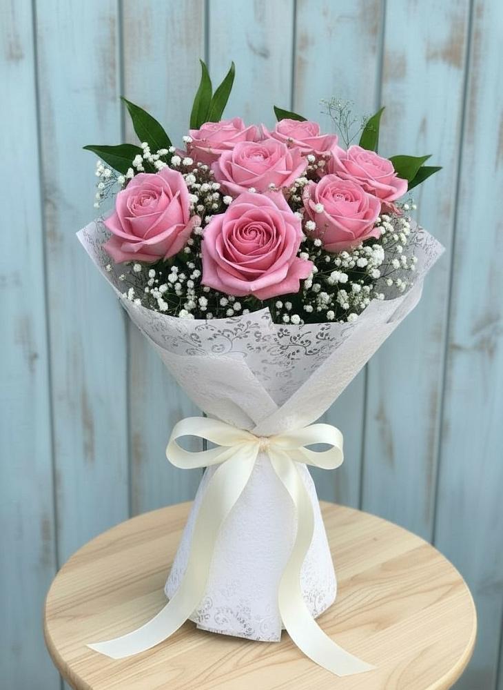Букет цветов из: Розы в Негомож