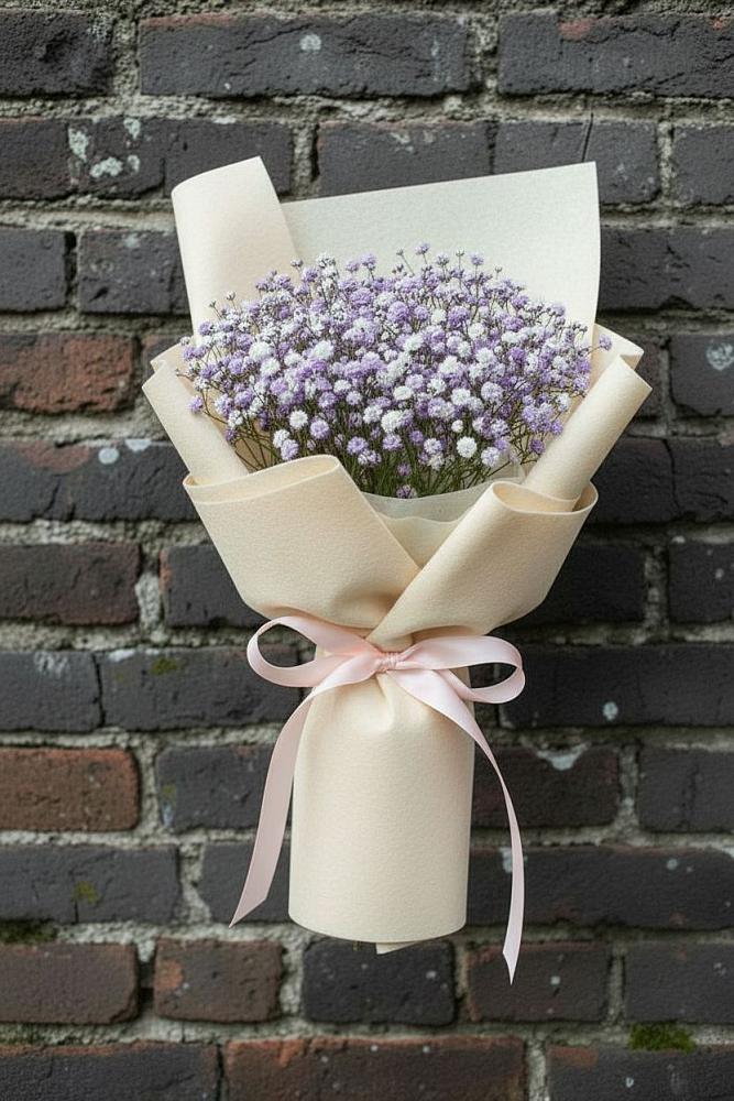 Букет цветов из: Гипсофила в Негомож