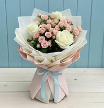 Букет цветов из:  Розы в Негомож