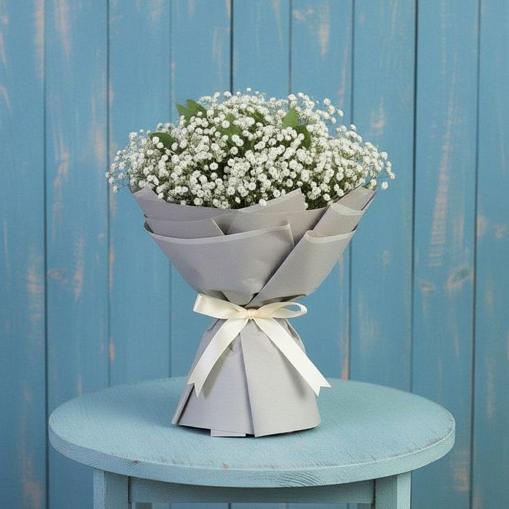 Букет цветов из: Гипсофила в Негомож