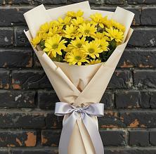Букет цветов из:  Хризантемы в Негомож