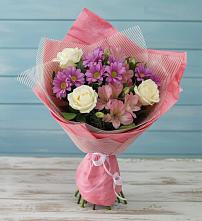 Букет цветов из:  Герберы #REPLACE_PRED# Негомож