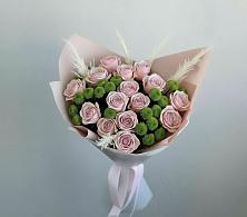 Букет цветов из:  Розы и Хризантемы #REPLACE_PRED# Негомож