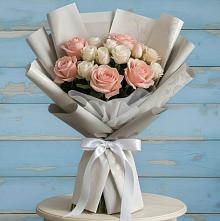 Букет цветов из:  Розы #REPLACE_PRED# Негомож