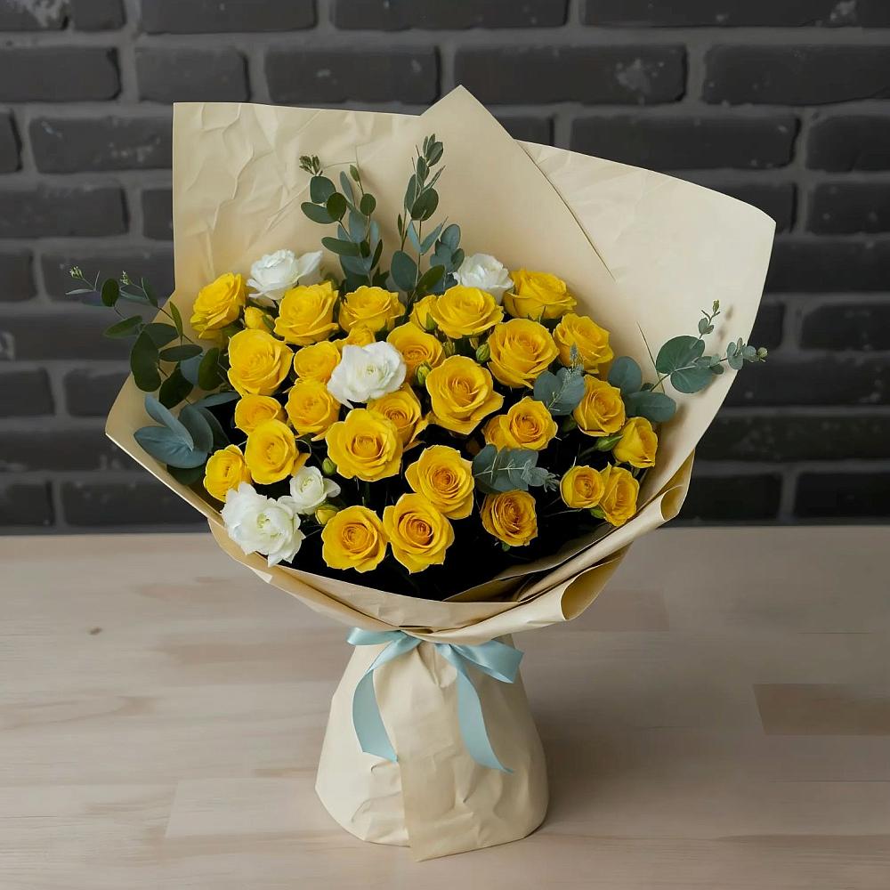 Букет цветов из: Розы в Негомож