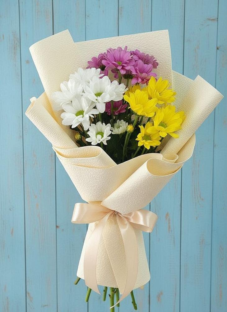 Букет цветов из: Хризантемы в Негомож