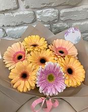 Букет цветов из:  Герберы в Негомож