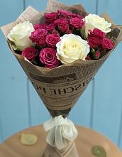 Букет цветов из:  Розы в Негомож