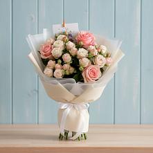 Букет цветов из:  Розы #REPLACE_PRED# Негомож