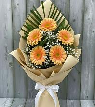 Букет цветов из:  Герберы #REPLACE_PRED# Негомож