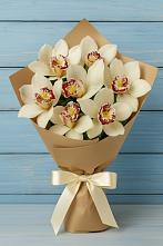 Букет цветов из:  Орхидеи и Розы в Негомож