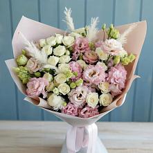 Букет цветов из:  Альстромерии и Розы в Негомож